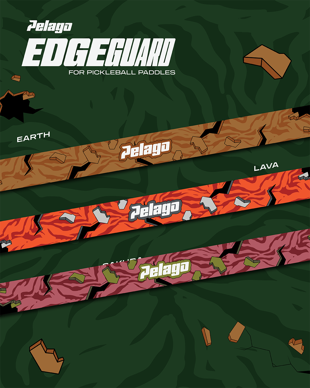 Pelaguard High Quality Edge Guard Tape 16mm and 14mm Compatible